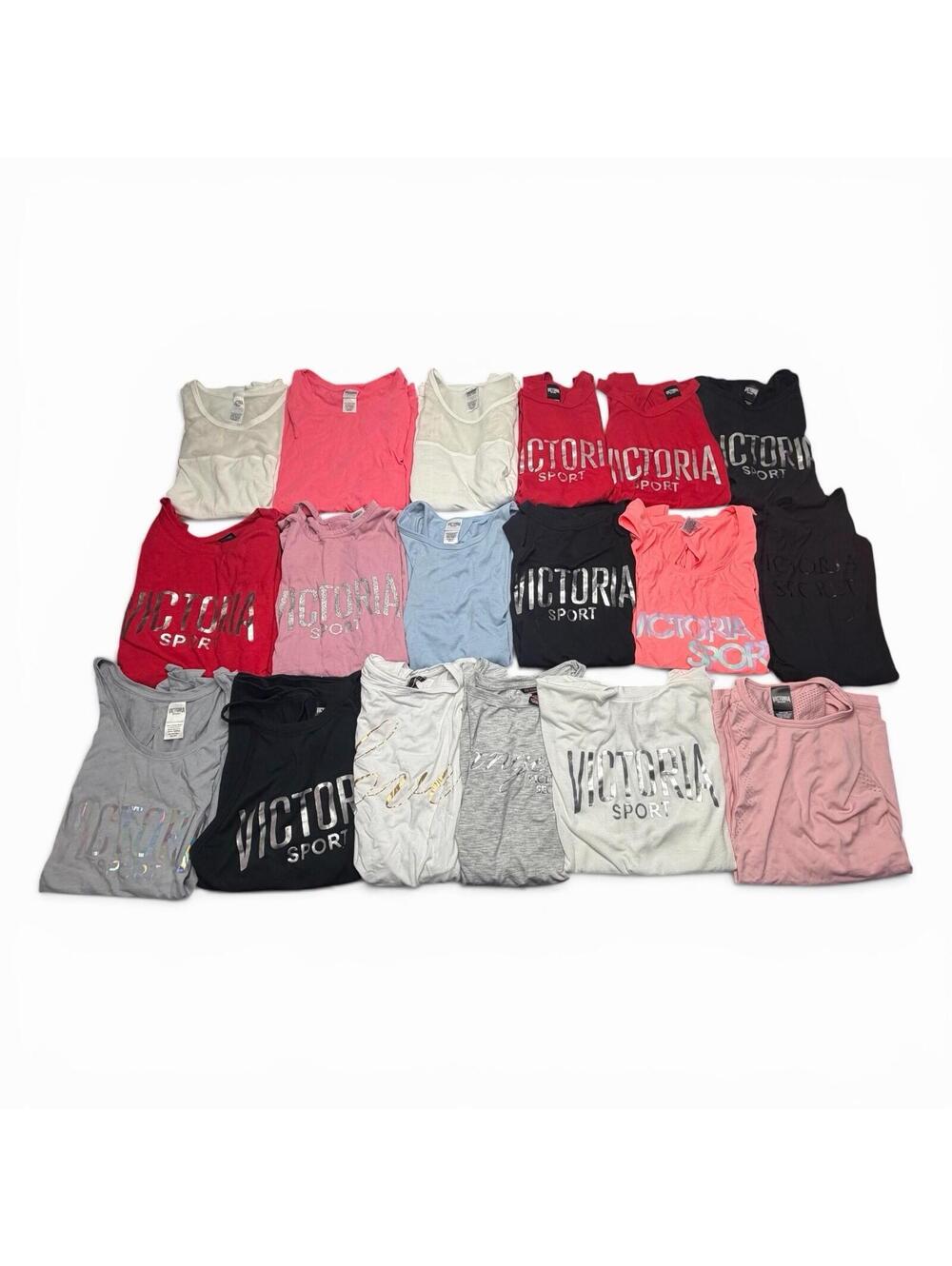 Victoria Sport Victoria’s Secret 35 Pc XS S Leggings Bras Tanks Activewear Lot